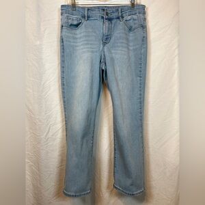 NYDJ Marilyn Straight Crop Jeans Size 10 in Cool Embrace - Hollander